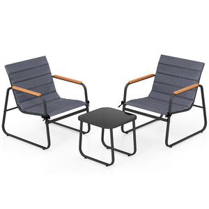 Meet your different seating needs with removable cushions<br>Make you feel comfortable with soft sponges<br>The fixing ties keep the cushions in place<br>Breathable fabric for enhanced comfort<br>Hold up to 330 lbs per chair for reliable support with stur