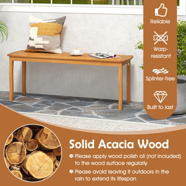 Provide sufficient space for a 6-person dinner party or gathering<br>Support DIY painting for creative and customizable appearance<br>Made from high-hardness acacia wood for reliable durability<br>Rest assured to use thanks to the splinter-free surface<br