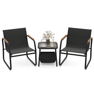 Offer ergonomic comfort with a 105Â° inclined backrest<br>The 21" wide seating area ensures ample seating space<br>Plastic wood armrests for extra coziness and elegance<br>Breathable mesh fabric keeps you cool in summer<br>Fade-resistant and wear-resistan