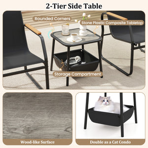 Offer ergonomic comfort with a 105Â° inclined backrest<br>The 21" wide seating area ensures ample seating space<br>Plastic wood armrests for extra coziness and elegance<br>Breathable mesh fabric keeps you cool in summer<br>Fade-resistant and wear-resistan