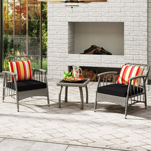 Allow you to find the perfect angle with 5-level adjustable backrest<br>Ensure smooth and quiet adjustment without disturbing others<br>Selected PE wicker for fade resistance and sun protection<br>It is also breathable to make you cool for those summer da