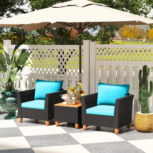 The heavy-duty steel frame adds sturdiness to the sofa set <br>Premium rattan is breathable and can serve for a long time <br>Soft sponge cushions will provide you excellent comfort <br>Cover with the zipper of the cushion is convenient to be washed <br>W