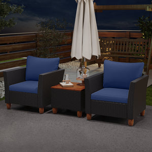 The heavy-duty steel frame adds sturdiness to the sofa set <br>Premium rattan is breathable and can serve for a long time <br>Soft sponge cushions will provide you excellent comfort <br>Cover with the zipper of the cushion is convenient to be washed <br>W
