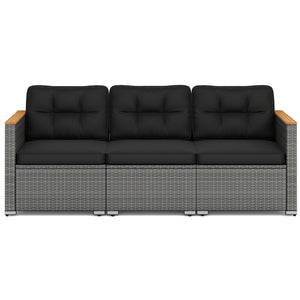 Ensure both beauty and longevity with hand-woven PE rattan<br>Its fade-resistant and sun-protective features for long-lasting use<br>3-person spacious seating ensures everyone has room to stretch out<br>Soft cushions with high-density sponges for a comfy 