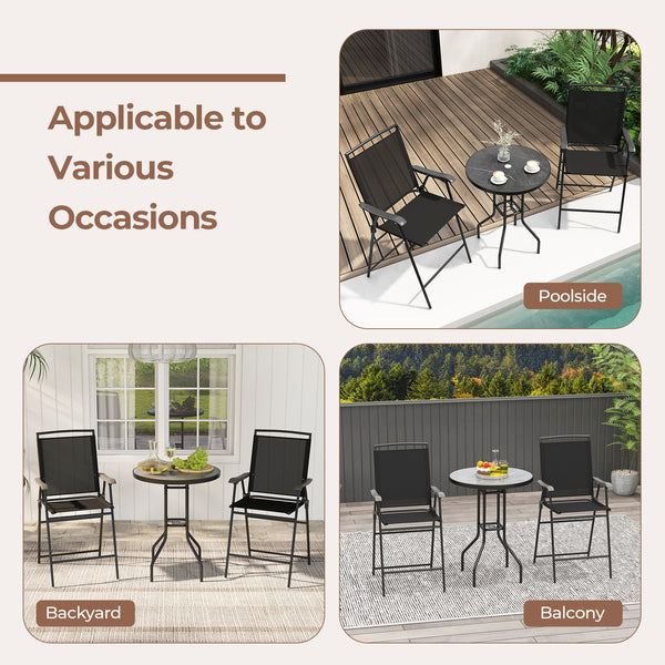 Inclined backrest and ergonomic armrests for optimal comfort<br>7.5" high footrest for reducing leg pressure and cozy leg stretching<br>Heavy-duty metal foundation with reinforced crossbars and strong support legs<br>Contains high-quality fabric  making e