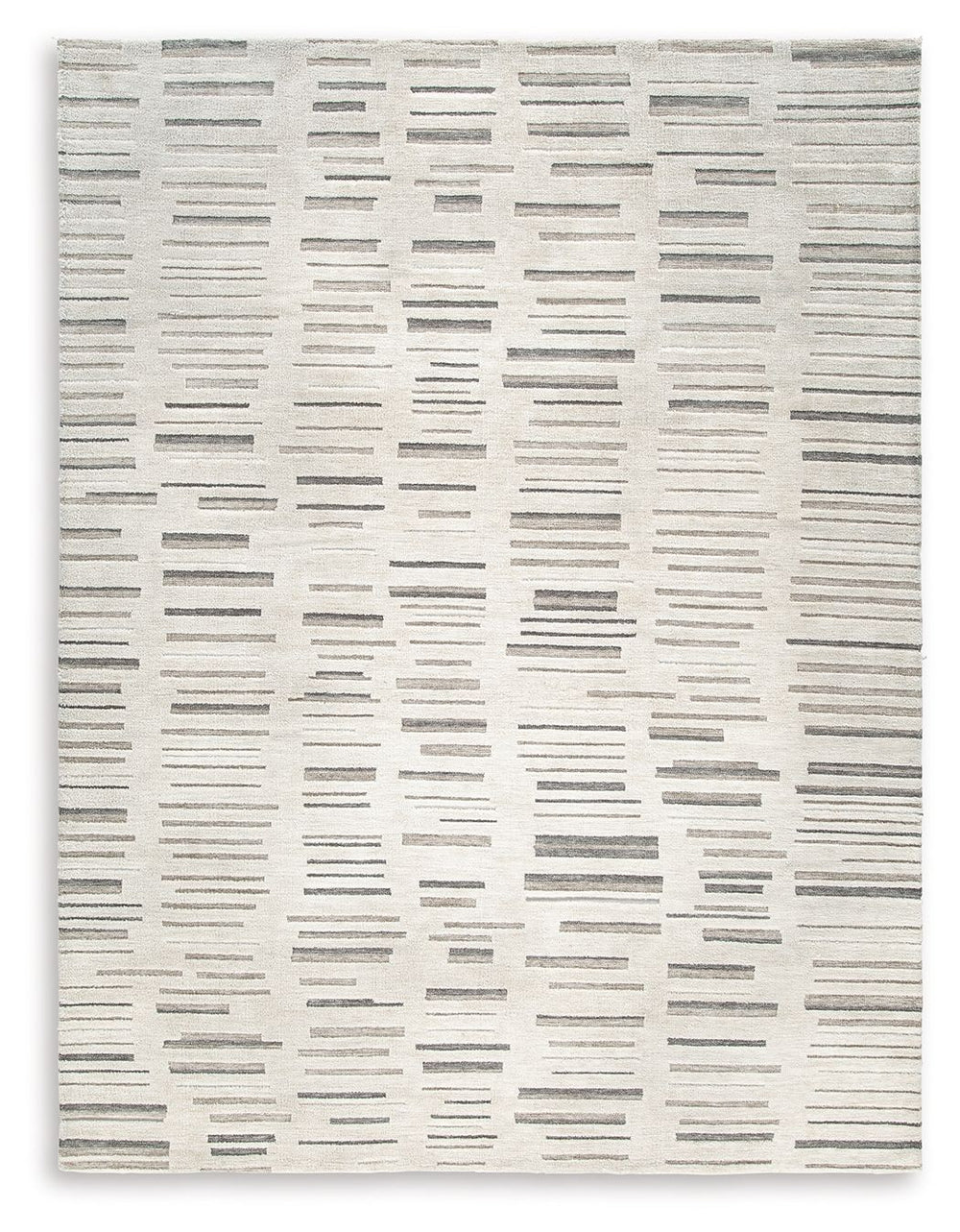 Need a centerpiece for your contemporary space? This area rug, with its high-low stripe design, captures the essence of designer styling. And its durable materials will endure the rigors of daily wear and tear. Set the scene with this rug for an unforgett