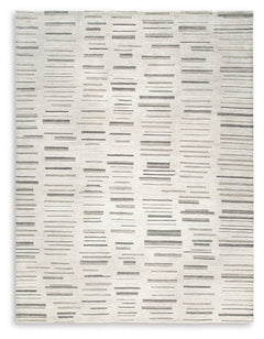 Need a centerpiece for your contemporary space? This area rug, with its high-low stripe design, captures the essence of designer styling. And its durable materials will endure the rigors of daily wear and tear. Set the scene with this rug for an unforgett