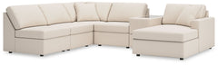 Looking cool and contemporary is great. But when it comes down to it, youâ€™re all about low-maintenance lounging. With the performance fabric on this sectional with chaise, cleaning spills is a breeze. Its customizable modular design caters to your ever-