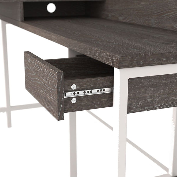 Dorrinson - Two-tone - 2 Pc. - L-Desk with Storage