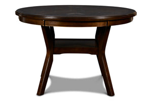 Gia - 5 Piece Round Dining Set - Cherry