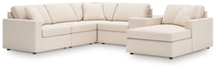 Looking cool and contemporary is great. But when it comes down to it, youâ€™re all about low-maintenance lounging. With the performance fabric on this sectional with console, cleaning spills is a breeze. Its customizable modular design caters to your ever