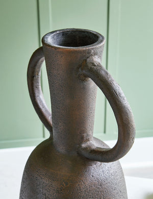 Aadeen - Distressed Brown - Vase - 16.5"