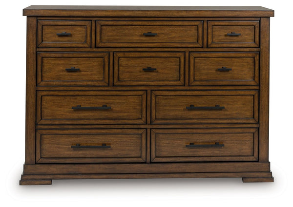  it has the versatility to suit styles from craftsman to modern farmhouse. The rich brown finish aligns with your refined-meets-relaxed approach to everyday styl