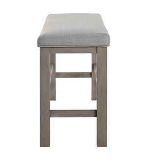  expandable square table that balances clean lines with a rustic wood grain texture