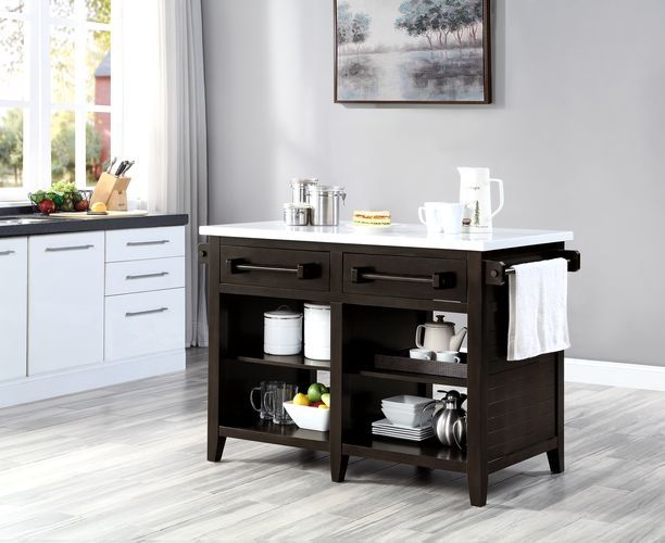 â€¢KDâ€¢ 2 Storage Drawer & 4 Open Compartmentâ€¢Wood Frameâ€¢Marble Top<br/><br/><b>Product Features</b><ul><li>KD</li><li>2 Storage Drawers & 4 Open Compartments</li><li>Wood Frame</li><li>Marble Top</li><li>Case: 1Pc/1Ctn</li><li>Finish: Marble Top & G