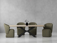 When it comes to statement-making style, the Crossings Monaco table has no equal. Its bold presence combines a globally inspired mix of mango wood and a gunmetal base for and impressive design statement. Offering the ultimate in form and function, this is