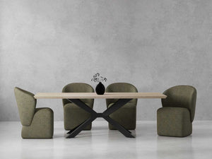 When it comes to statement-making style, the Crossings Monaco table has no equal. Its bold presence combines a globally inspired mix of mango wood and a gunmetal base for and impressive design statement. Offering the ultimate in form and function, this is