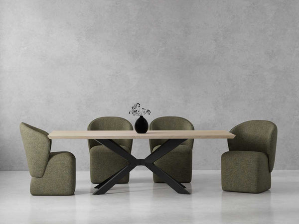 When it comes to statement-making style, the Crossings Monaco table has no equal. Its bold presence combines a globally inspired mix of mango wood and a gunmetal base for and impressive design statement. Offering the ultimate in form and function, this is