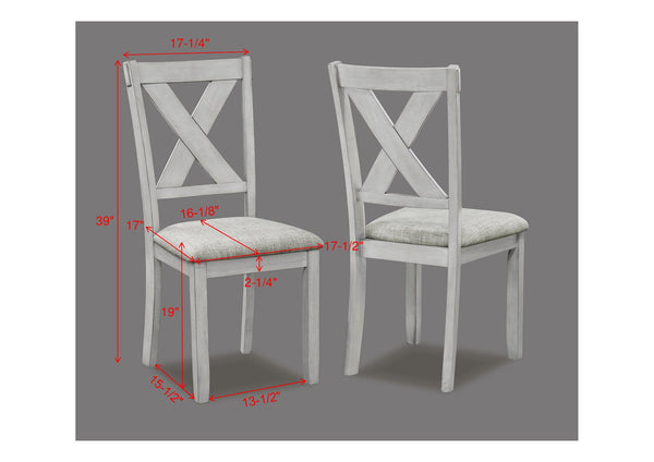 Clara - 6 Piece Dining Room Set - Drift Wood