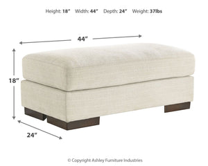 Maggie - Birch - Ottoman