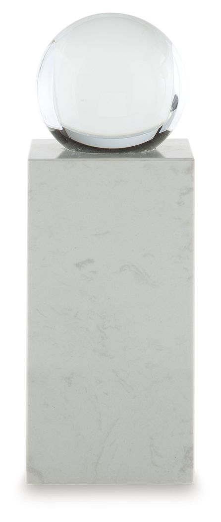 Sellner - Clear / White - 12" Sculpture
