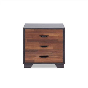 Eloy - Accent Table - Walnut & Espresso
