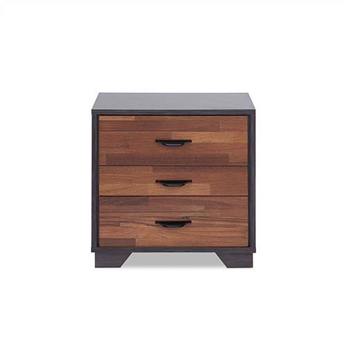 Eloy - Accent Table - Walnut & Espresso