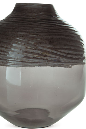 Harpwick - Iridescent Gray - Vase - 11.5"
