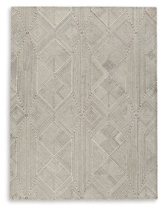Bring cozy, casual charm to your home. With its hand-tufted geometric pattern, rich texture and captivating two-tone colorway, this area rug brings a modern appeal to every interior.<br/><br/><b>Product Features</b><ul><li>Made of wool and polyester</li><