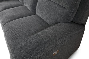 Polaris - Power Reclining Sofa And Recliner - Bizmark Gray
