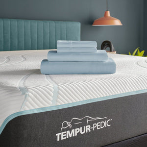 A classic for a reason. Woven from soft, durable and absorbent long staple cotton - the original performance fabric - these soft-meets-stretch, lightweight sheets have been redesigned for an even better fit on your Tempur-Pedic mattress. The fitted sheet 