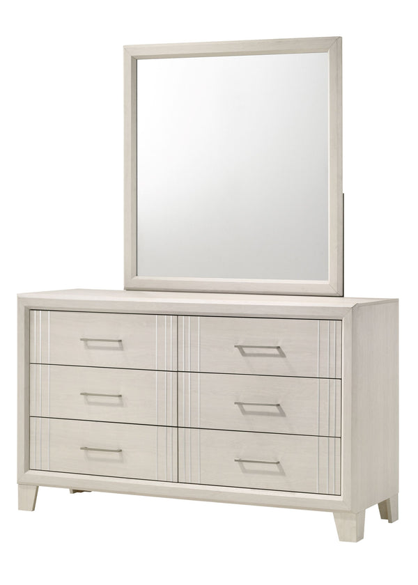  clean lines and a lustrous white finish that exudes cont