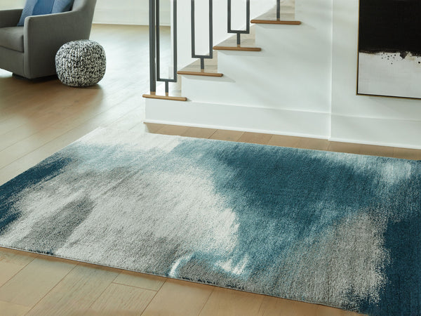  contemporary appeal to your decor with this rug. Crafted with curated style in mind