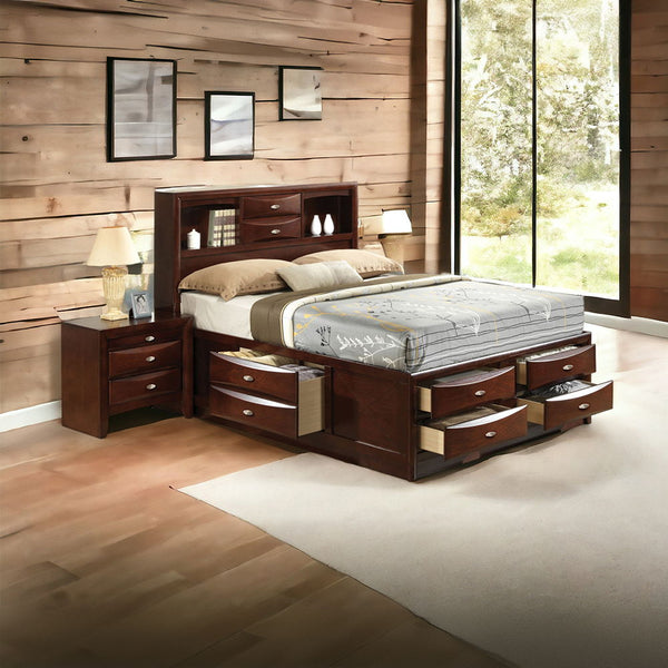 Ireland - Eastern King Bed - Espresso