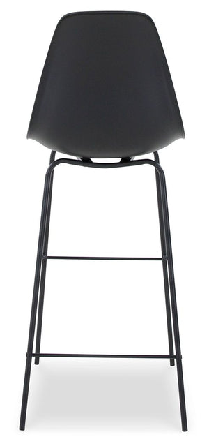 Forestead - Black - Tall Barstool (Set of 2)