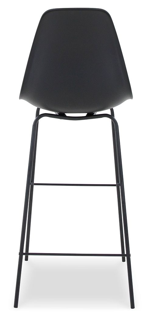 Forestead - Black - Tall Barstool (Set of 2)