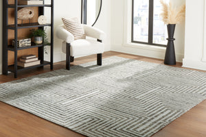 Jossen - Ivory / Gray - Large Rug