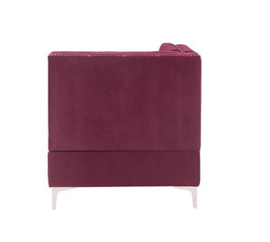  and a nail head trim accent for a tailored touch. Foam padding offers comfortable cushioning. Design