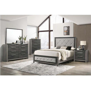Casimiro - Eastern King Bed - Gray