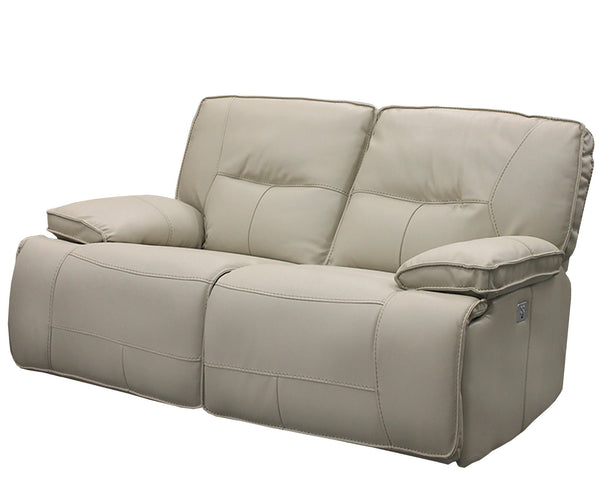 Spartacus - Power Reclining Sofa And Loveseat - Oyster