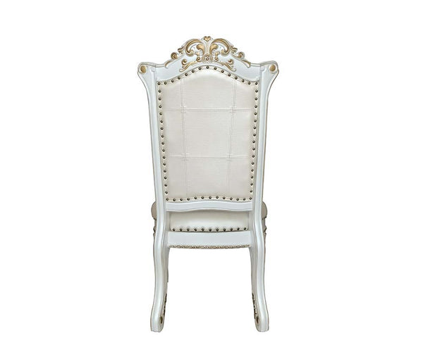  and leaf molding accents to create an old-world charm. The antique p