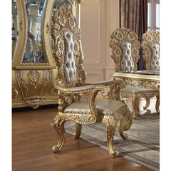 Cabriole - Arm Chair (Set of 2) - Gold