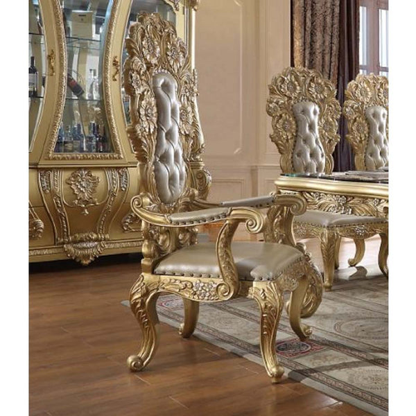 Cabriole - Arm Chair (Set of 2) - Gold
