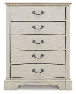 Arlendyne - Antique White - Five Drawer Chest