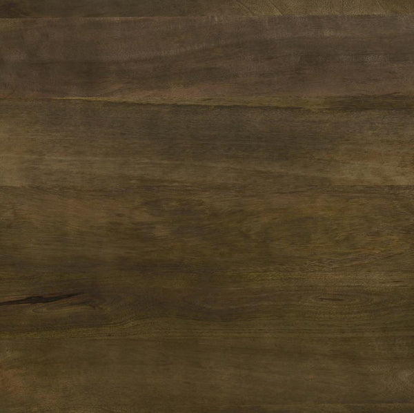 Yaritza - Round Mango Wood Coffee Table - Natural And Gunmetal
