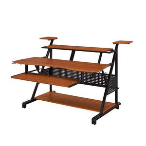 Willow - Music Desk - Cherry & Black Finish