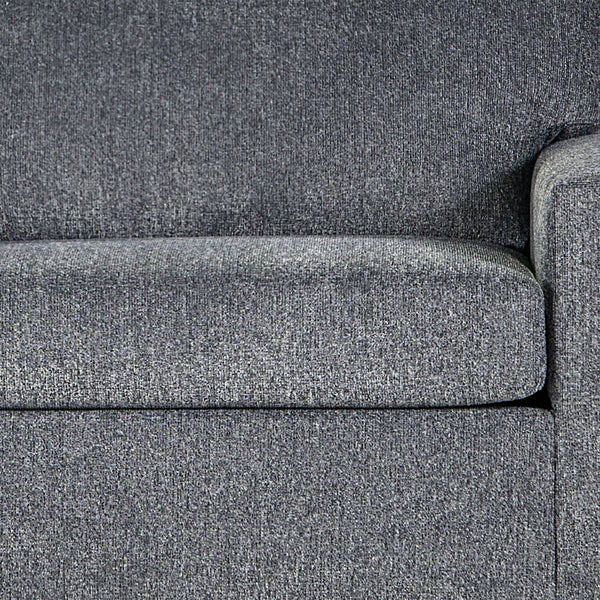 Kylo - 2 Piece Living Room Set (Sofa & Cuddle Chair) - Ash Gray