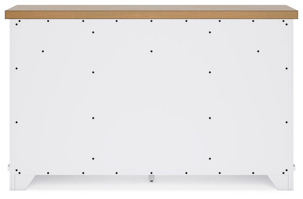 Ashbryn - White / Natural - Dining Room Server