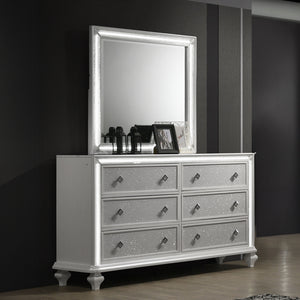 StardustÂ  - Dresser & Mirror - White