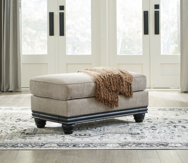  seamlessly transitioning from casual to modern with your decor. Its flexible character comes courtesy of a chunky fabric. Matte black wood trim creates innovative contrast. A virtuoso